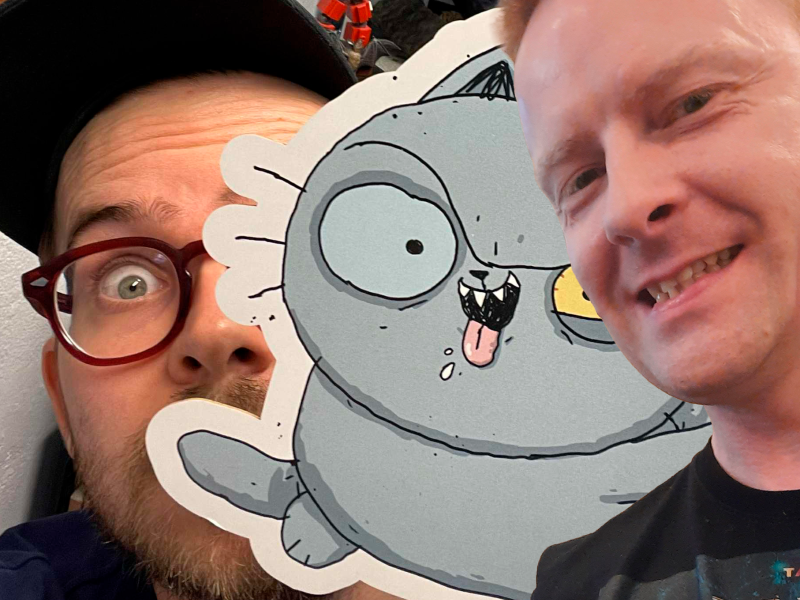 Thomas Hjorthaab bag Møgmis og Bjarne Nordberg Pedersen