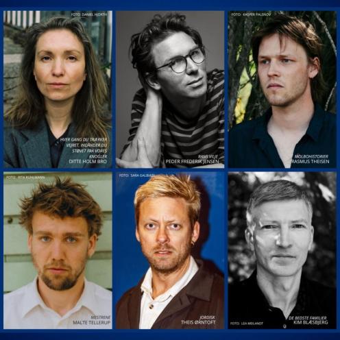 Stærke kandidater til DR Romanprisen 2024.